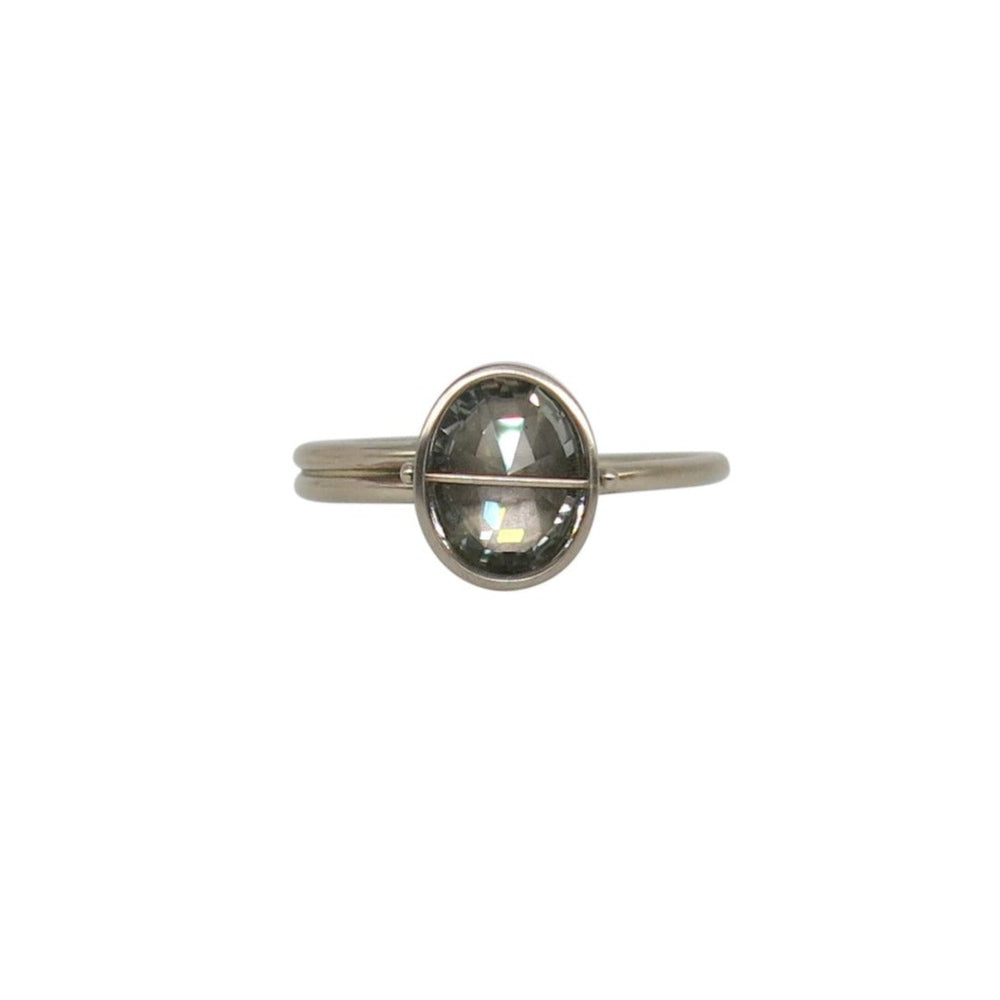 Captured Madagascar Sapphire Ring