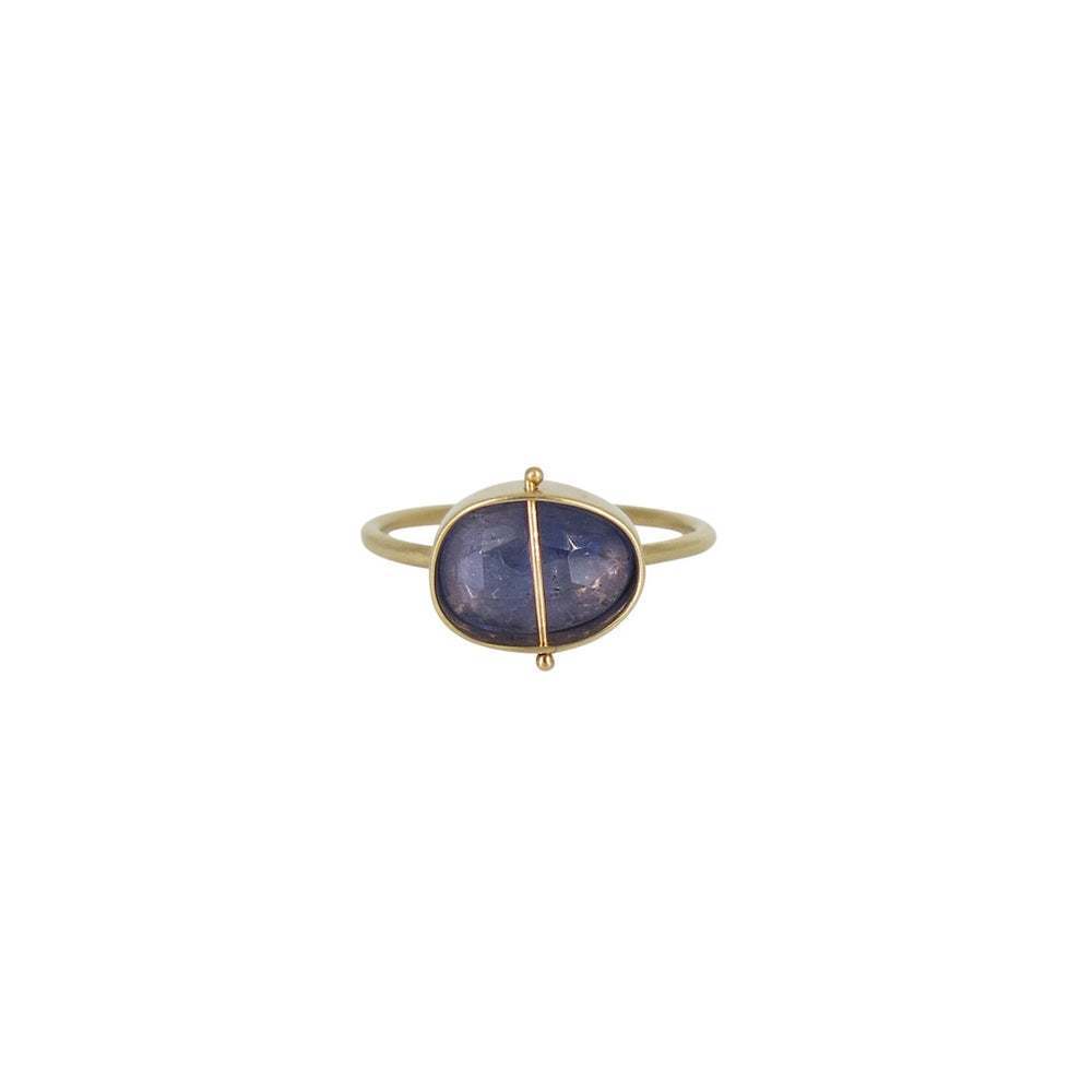 Captured Tanzanite Ring