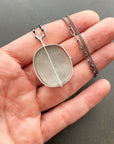 Captured Tourmaline in Quartz Necklace